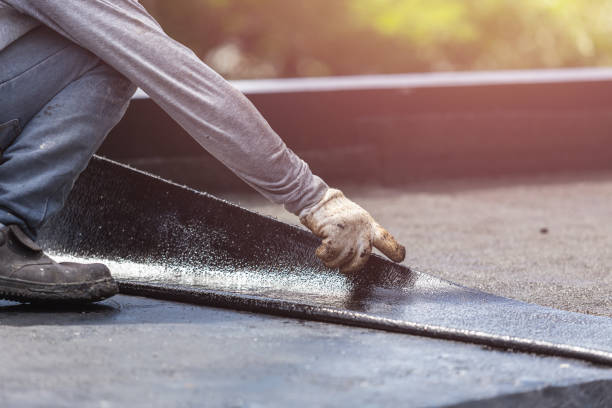 Professional Waterproofing technician working in Reva, VA